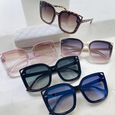 Sun Glasses Arrivals Big Hexagon Sunglass Shades Mirror Flat Top Square Sunglasses Plastic Custom Logo 2020 New Women Age