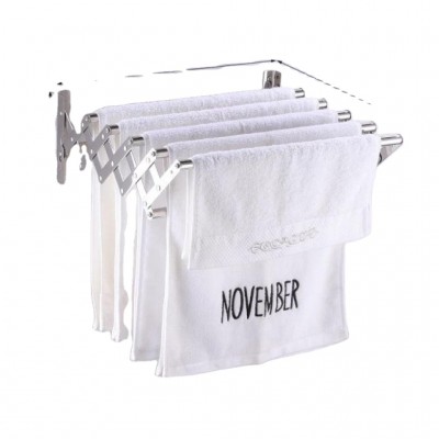 Towel Rail Wall Mounted Bathroom Dryer Rack Warmer Clothes and Towels Sale Customized Power Cable