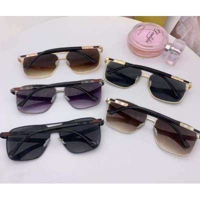 Metal Sunglasses 2020 New Design Latest Fashion Frame China Factory Direct Sale in China Women Men Purple Black Yellow Green Red