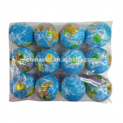 High quality multi color and design pu stress ball, toy ball